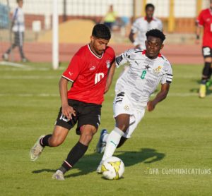 U23 AFCON: Ghana draws 1-1 with Egypt in warm-up game