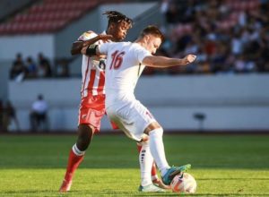 Ghana midfielder Edmund Addo debuts for Red Star Belgrade in pre-season friendly win over Uzice