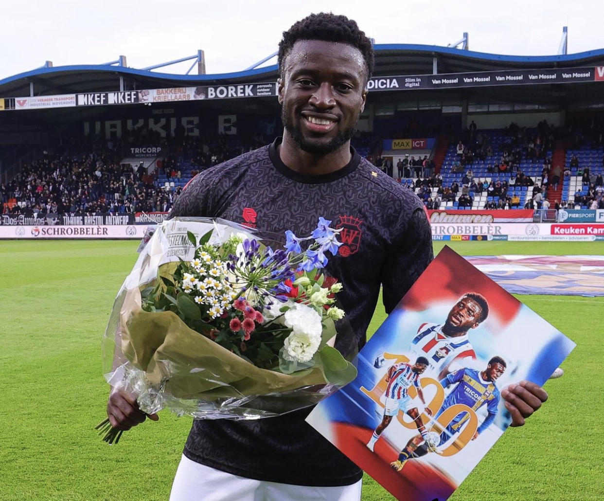 'Thank you' - Willem II Tilburg bid farewell to Ghana's Leeroy Owusu