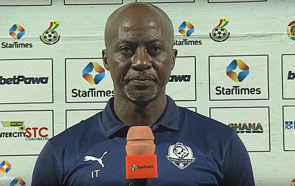 The result against Hearts of Oak is not a true reflection of the game - Accra Lions coach Ibrahim Tanko