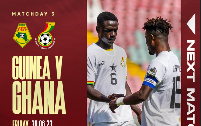 2023 U23 Africa Cup of Nations: Match officials for Ghana's crucial clash against Guinea confirmed