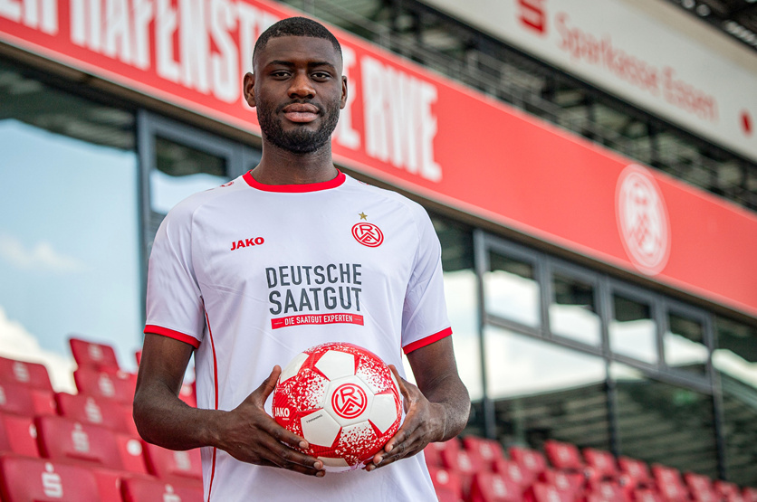 Aaron Manu is an exciting player and has great potential - Rot-Weiss Essen sports director Marcus Steegmann
