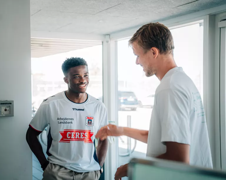 Michael Akoto fits well in Aarhus GF after monitoring him - Sporting Director Stig Inge Bjørnebye