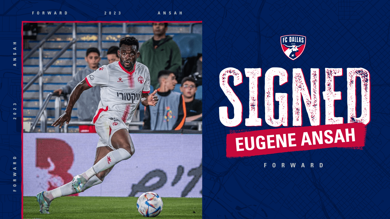 American club FC Dallas complete the signing of Ghanaian forward Eugene Ansah