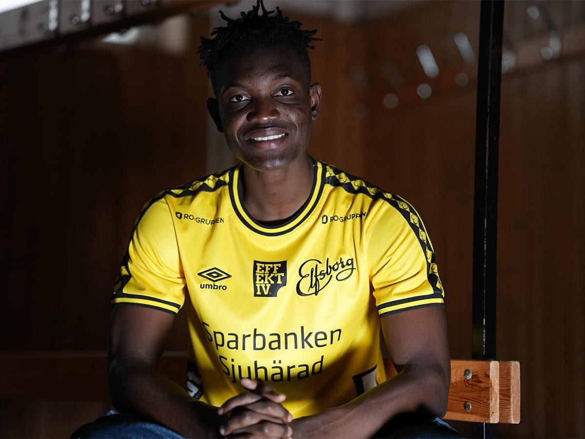 Ghanaian striker Abdulai Jalal vows to give his 100% to help new club IF Elfsborg