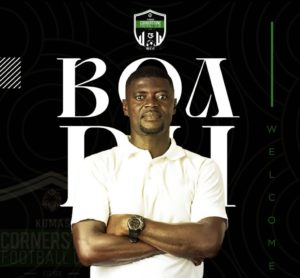 Cornerstone FC appoint Samuel Boadu as stop-gap coach