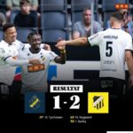 Ghana's Ibrahim Sadiq scores winning goal for Häcken against AIK