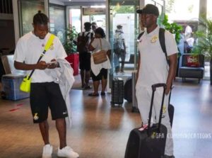 Black Meteors return to Ghana after crashing out of U23 AFCON