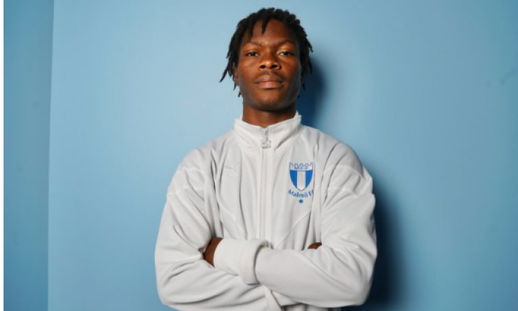 Malmö announce signing Ghanaian youngster Banabas Tagoe