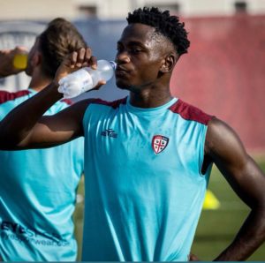 Ghanaian youngster Ibrahim Sulemana starts training with new club Cagliari