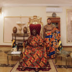 Dutch-born Ghanaian Memphis Depay visits Asantehene Otumfuo Osei Tutu II