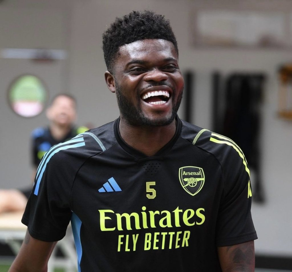 After four-month injury layoff, Thomas Partey nears Arsenal first-team return