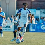 Nicholas Akoto scores in South Georgia Tormenta FC defeat to Union Omaha