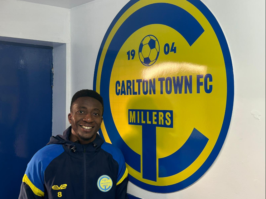 We are delighted to have Felix on board - Carlton Town’s Assistant Manager Andy Clerk