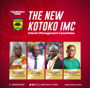 Here are the new four-member IMC named to steer Asante Kotoko