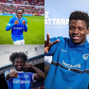 Ghanaian trio named in KRC Genk squad for UEFA Champions League qualifiers