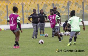 PHOTOS: Black Queens train in Accra ahead of encounter with Guinea