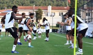 Daniel Amartey steps up training with Besiktas teammates in a bid to cement starting eleven role