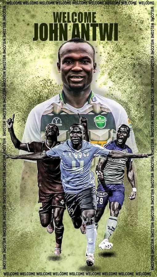 Dreams FC announce signing of former Al Ahly striker John Antwi