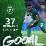 Bernard Tekpetey scores and grabs assist in Ludogorets heavy win against Beroe