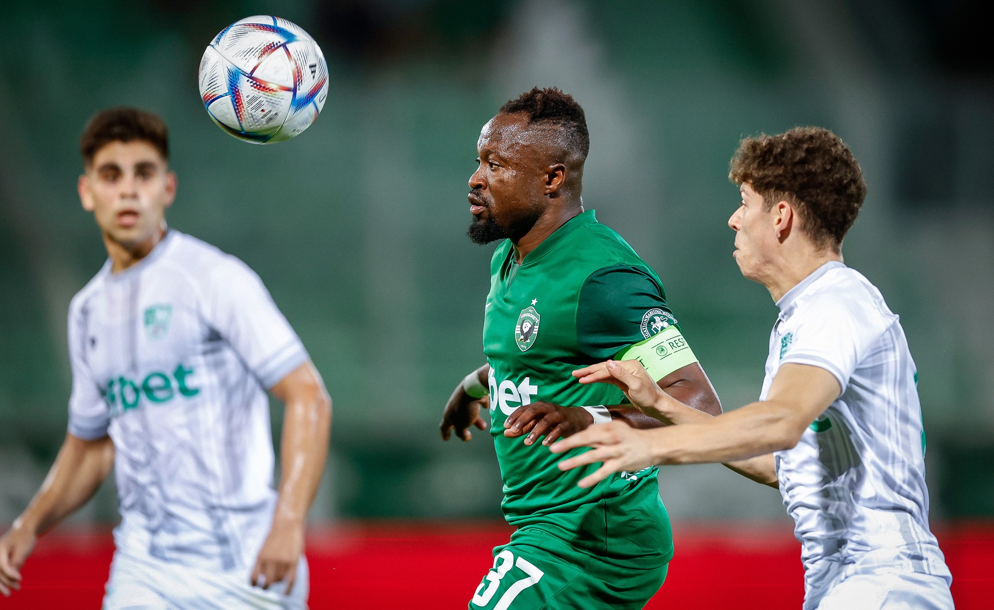 Ghana forward Bernard Tekpetey on target for Ludogorets in 2-1 win at Lokomotiv Plovdiv
