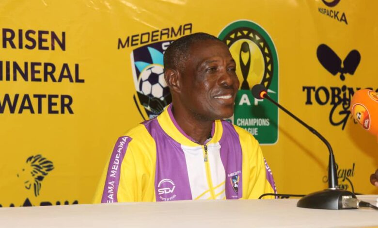 Medeama will go all out against Remo Stars - coach Evans Adotey