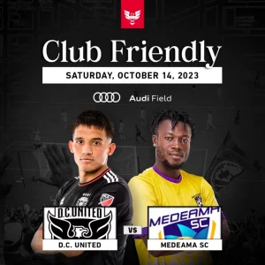 Medeama SC set for showdown with MLS side DC United on October 14