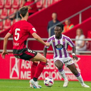 Ghanaian youngster Eugene Frimpong shows good form in preseason with Real Valladolid