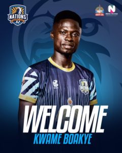 OFFICIAL: Defender Kwame Boakye seals move to Nations FC from RTU