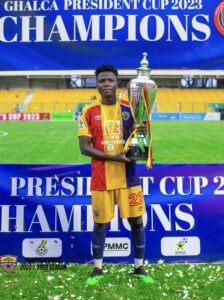 OFFICIAL: Ghana defender Samuel Inkoom leaves Hearts of Oak