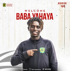 Another One! Asante Kotoko sign attacking midfielder Baba Yahaya to bolster squad