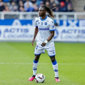 Ghana defender Gideon Mensah picks up injury on opening weekend of French Ligue 2