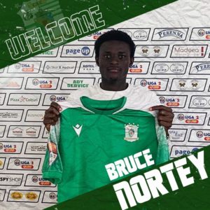 Ghanaian teenager Daniel Bruce Nortey seals move to Romania side CSC Dumbravita