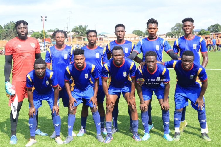 Hearts of Oak thump Eddies FC 5-0 in a one-sided friendly game