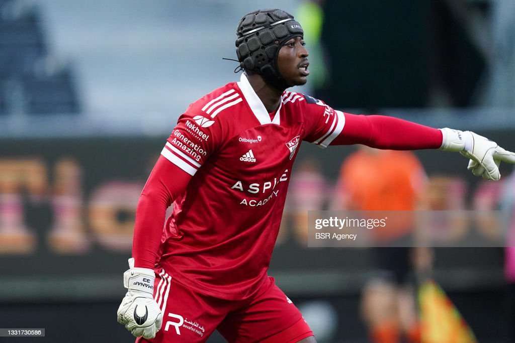 Ghanaian goalkeeper Manaf Nurudeen shines in KAS Eupen's win against KRC Genk