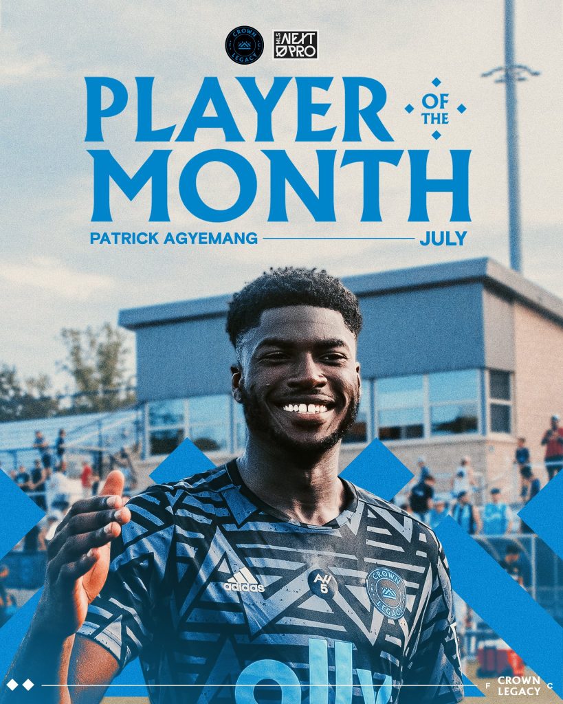 Ghana's Patrick Agyemang named Player of the Month in MLS NEXT Pro