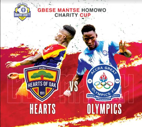 Hearts of Oak v Great Olympics – Gbese Mantse Homowo Charity Cup at stake on August 20