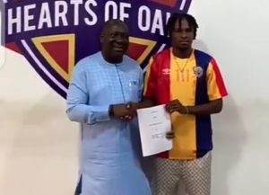 Hearts of Oak announce signing of former Legon Cities defender Michael Ampadu