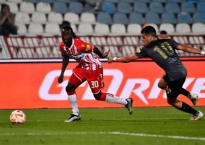 Ghana winger Osman Bukari shines with goal and assist as Red Star Belgrade hammer Napredak in Serbia