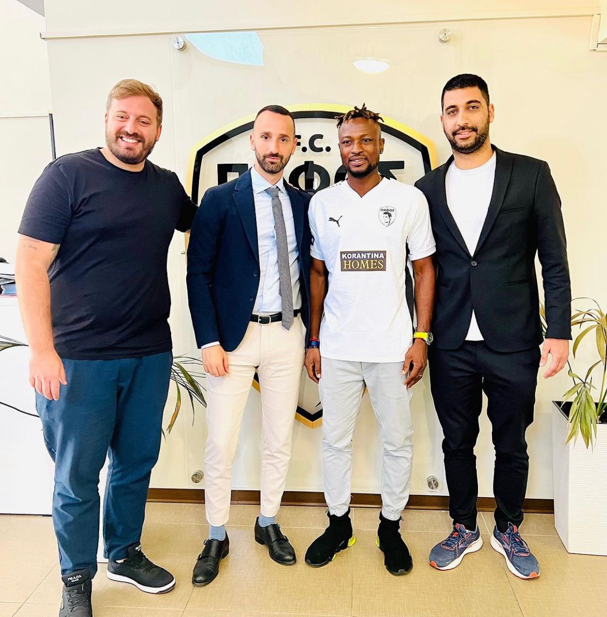 I'm excited to join Pafos FC - Ghana forward Patrick Twumasi