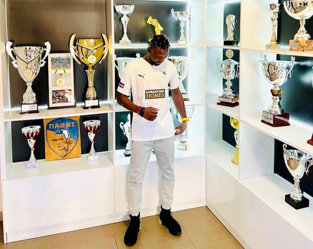I will work hard to play with intensity for Pafos FC - Patrick Twumasi