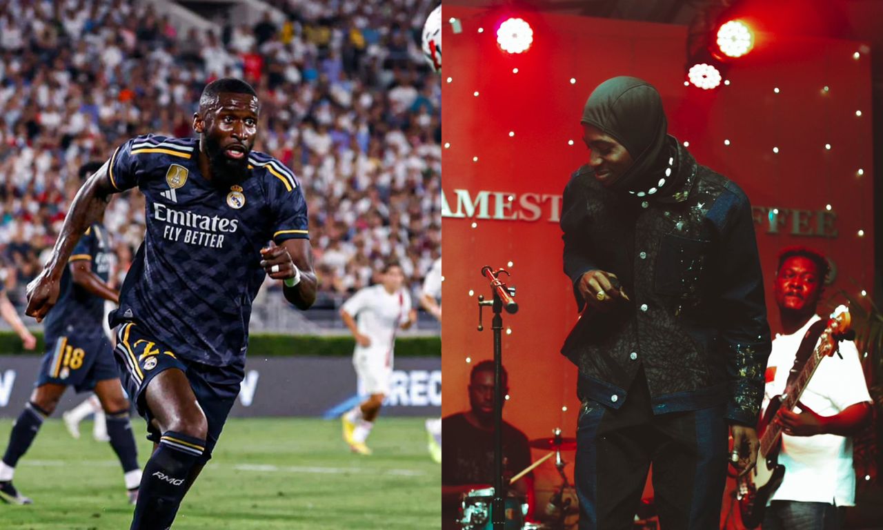 VIDEO: Real Madrid's Antonio Rüdiger endorses Ghanaian rapper AraTheJay's lyrics