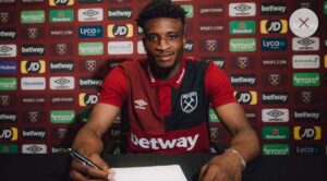 West Ham United announce signing of Ghana star Mohammed Kudus