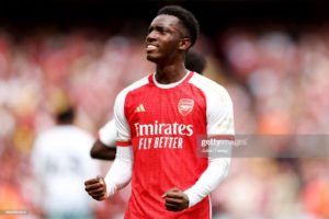 “He’s got an eye for goal” – Arsenal boss Mikel Arteta heaps praise on Eddie Nketiah