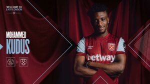 Ghana star Mohamed Kudus reveals approach to Premier League games after West Ham United switch