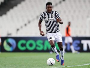 Ghana defender Baba Rahman provides assist to help PAOK to defeat HJK 3-2