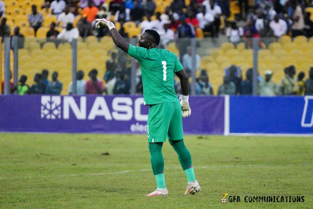 Richard Ofori maintains spot in Black Stars squad ahead of Mexico and USA friendlies