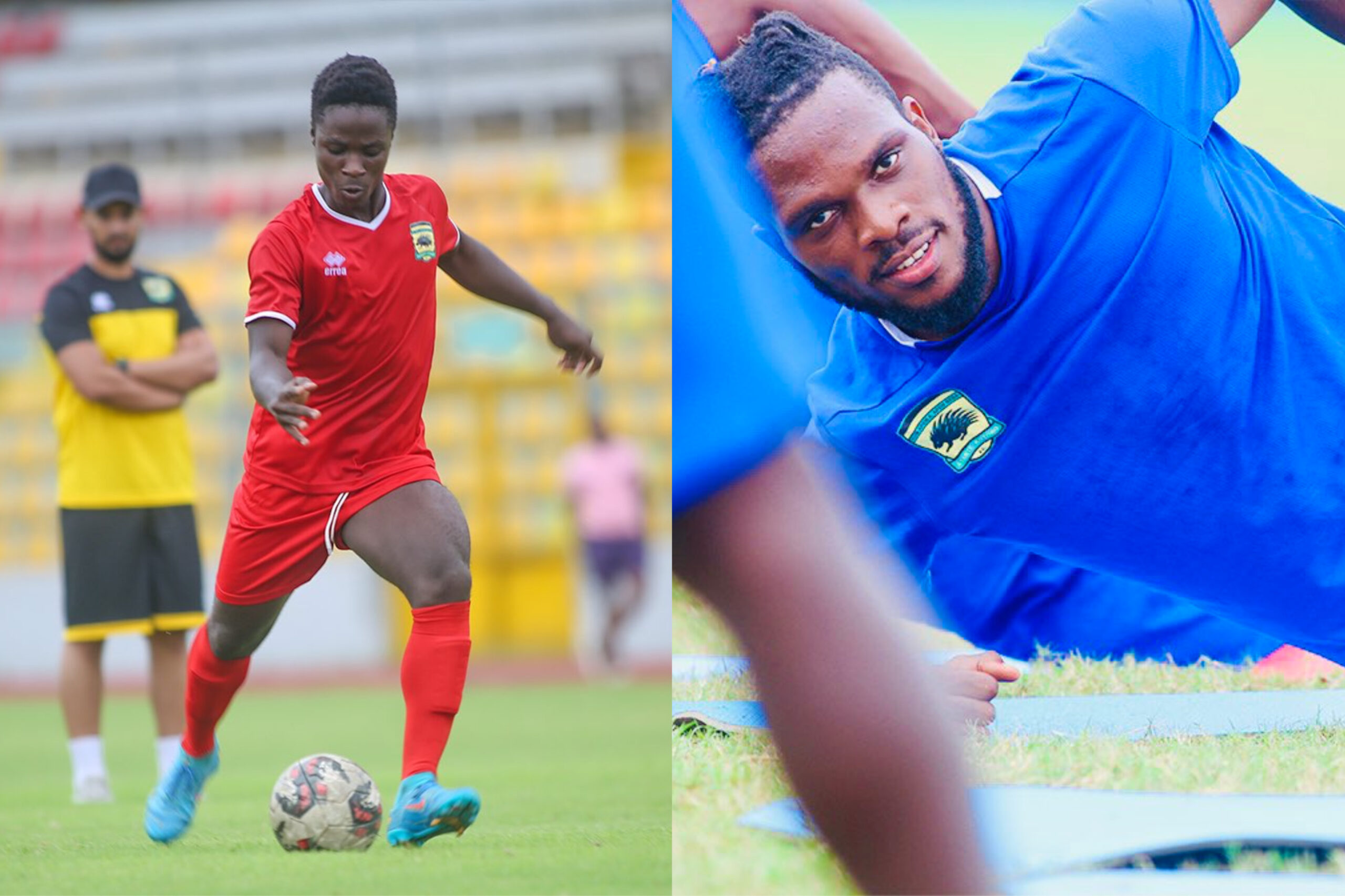Rocky Dwamena and Steven Mukwala available for selection ahead of Asante Kotoko’s trip to GoldStars