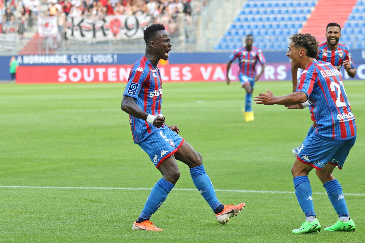 Ghana defender Emmanuel Ntim scores brace as Caen brush aside Calais in Coupe de France