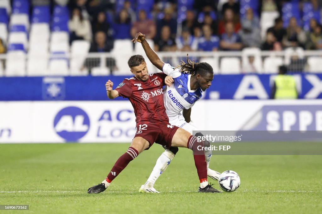 Gideon Mensah named in Ligue 2 team of the week
